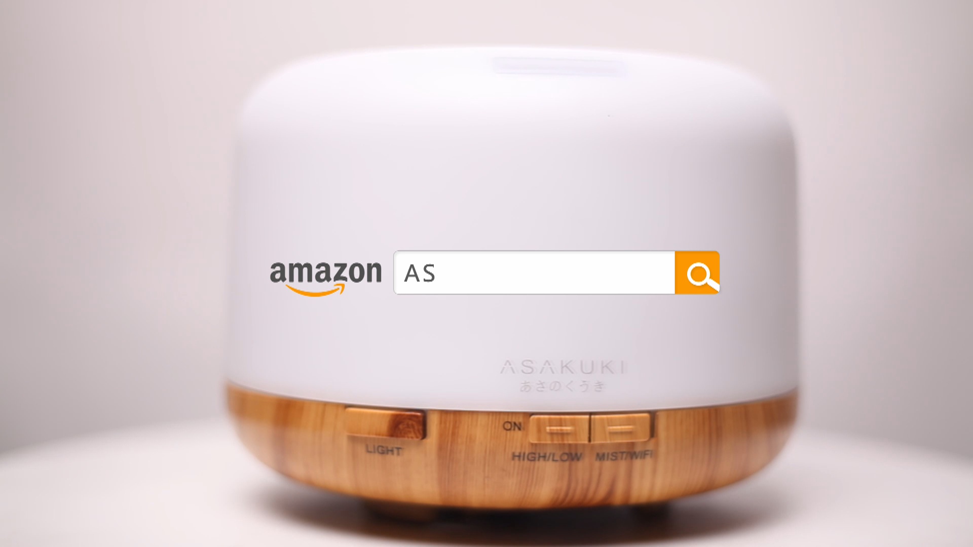 ASAKUKI加湿器Wifi智能语音控制香薰机亚马逊电商视频拍摄